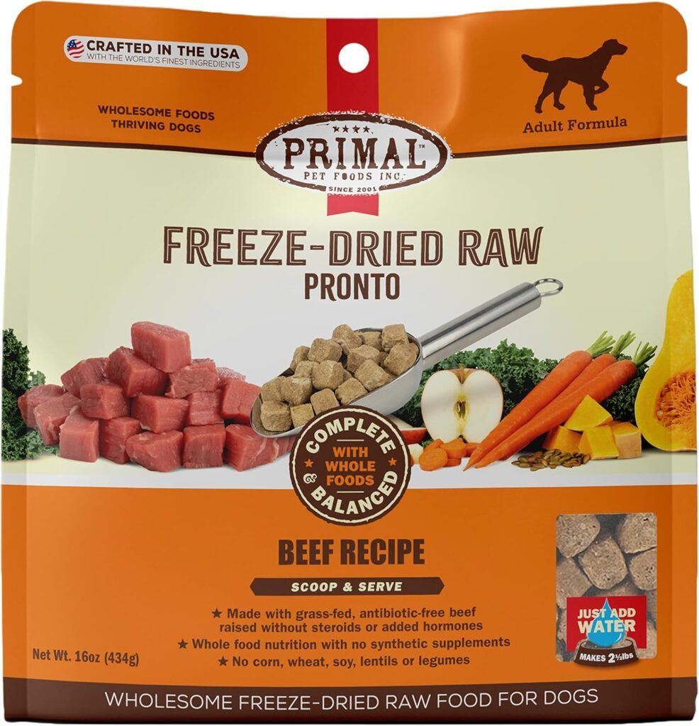 best freeze dried dog food